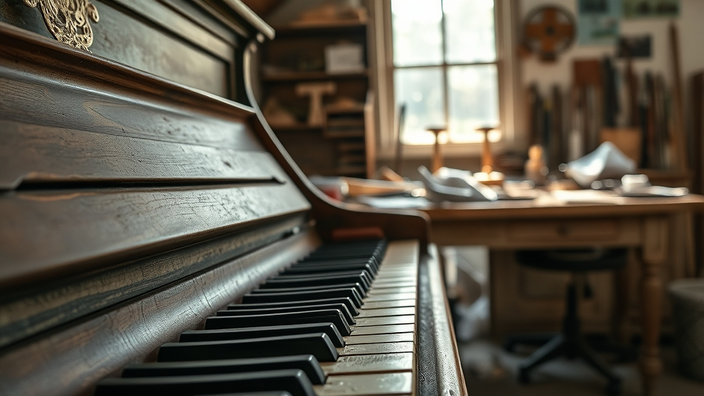 Nejčastější chyby při výběru renovace starého piana: co zvládnete sami a kdy volat profesionála